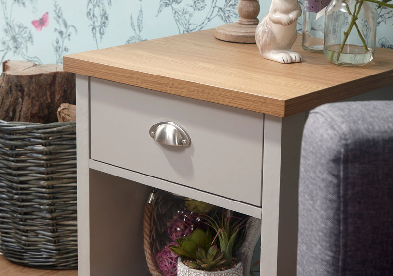 Lancaster Lamp Table Grey