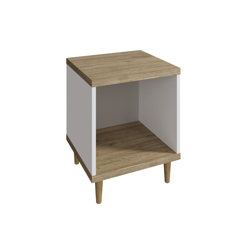 Presto Lamp Table Vienna Oak/White