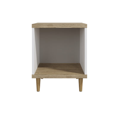 Presto Lamp Table Vienna Oak/White