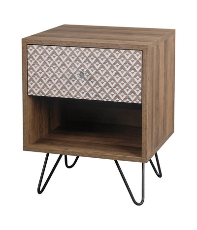 Casablanca 1 Door Lamp Table