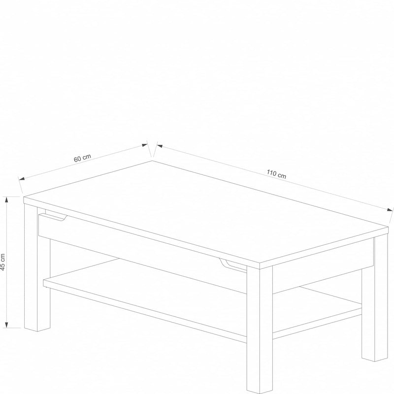 Volpiano 96 Coffee Table