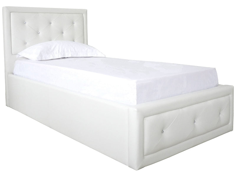 Hollywood Ottoman White