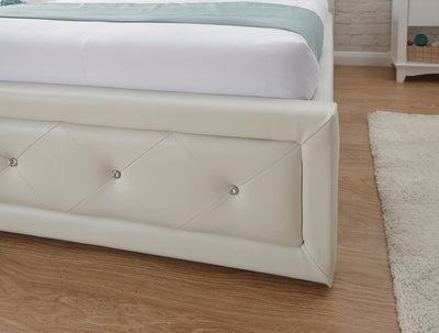 Hollywood Ottoman White