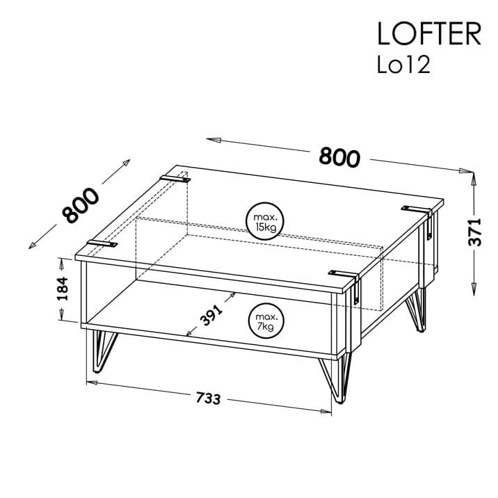 Lofter LO12 Coffee Table