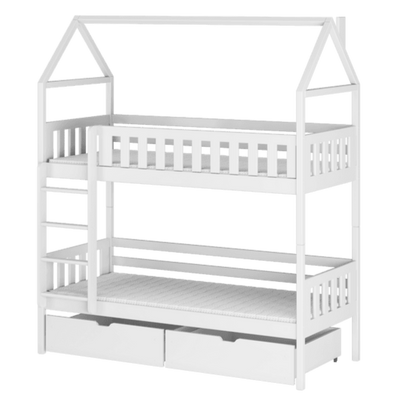 Wooden Bunk Bed Gaja With Storage