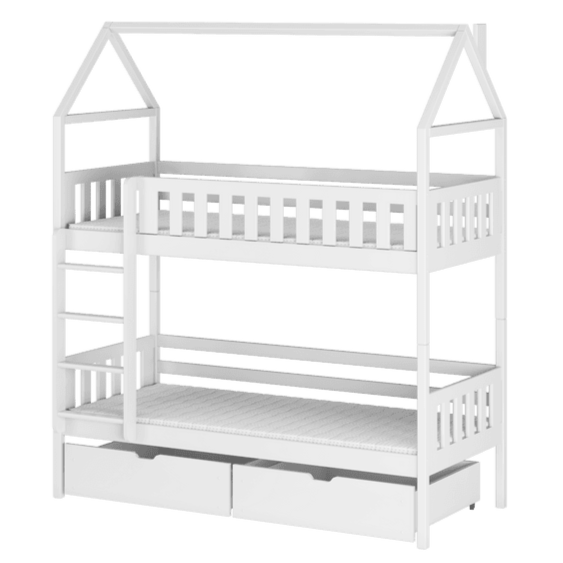 Wooden Bunk Bed Gaja With Storage