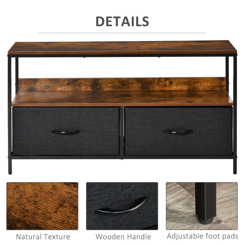 TV Cabinet For 47-inch TVs Rustic Brown