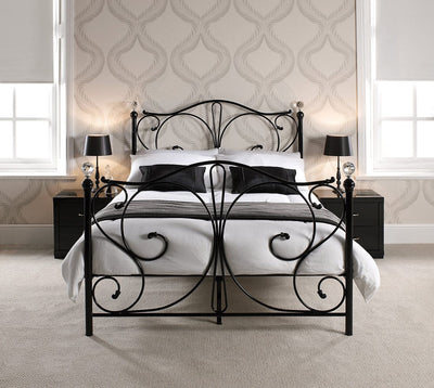 Florence Black Bed Frame