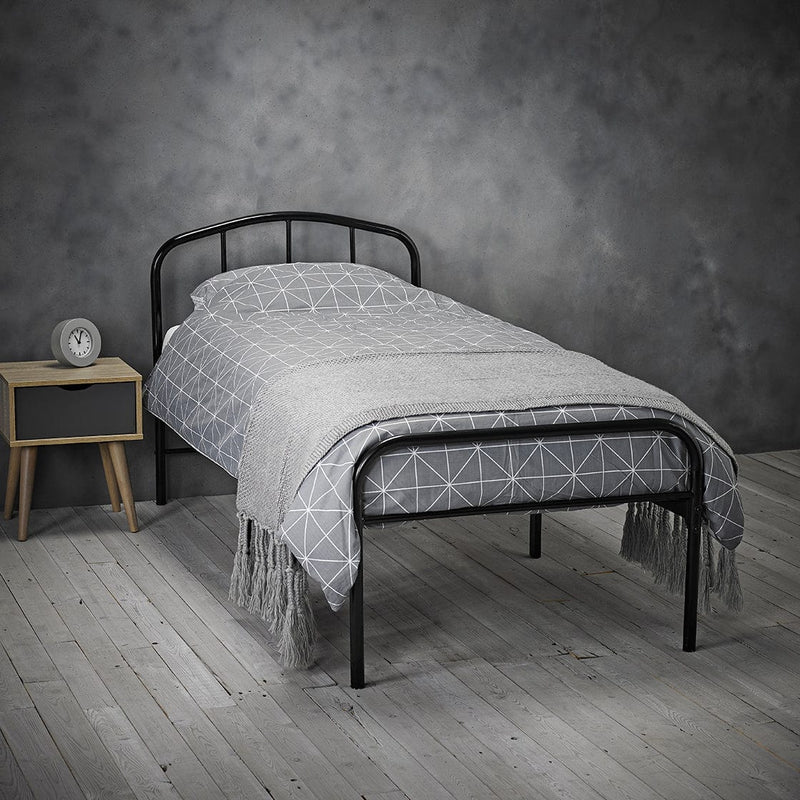 Milton Black Bed Frame