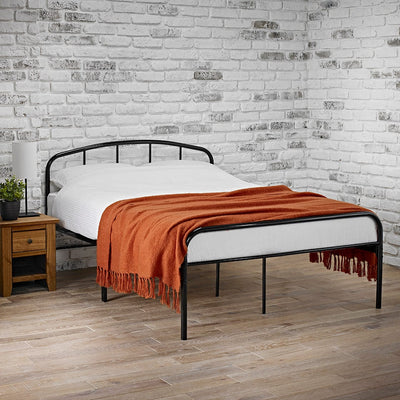 Milton Black Bed Frame