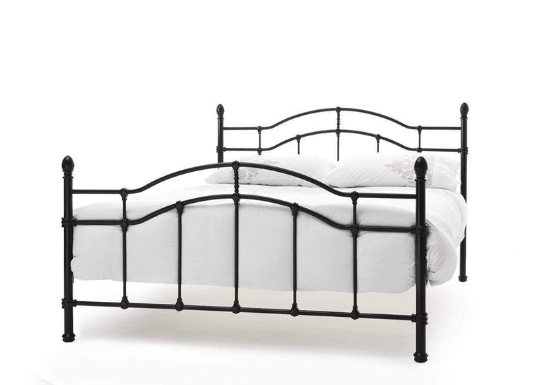 Paris  Metal Bed - Black