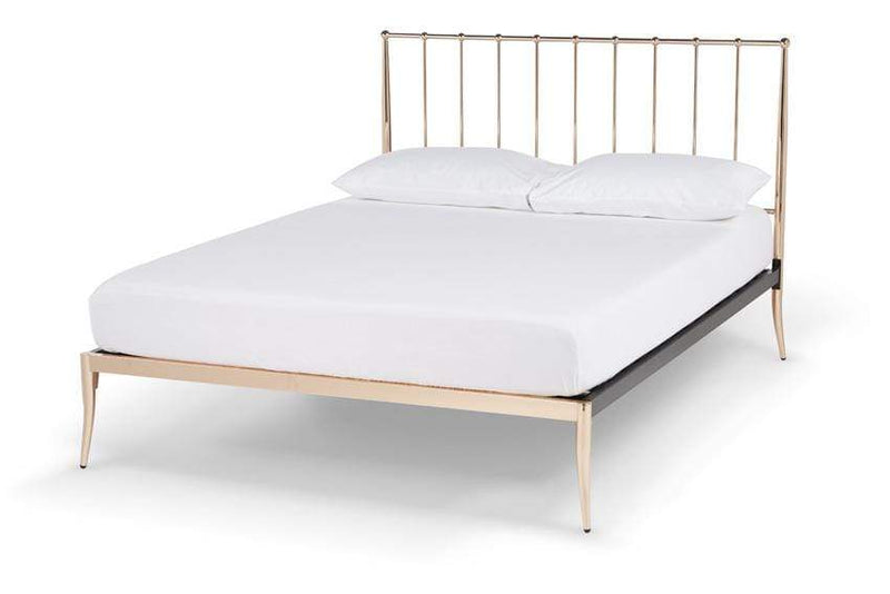 Saturn  Metal Precious Metal Bed - Rose Gold