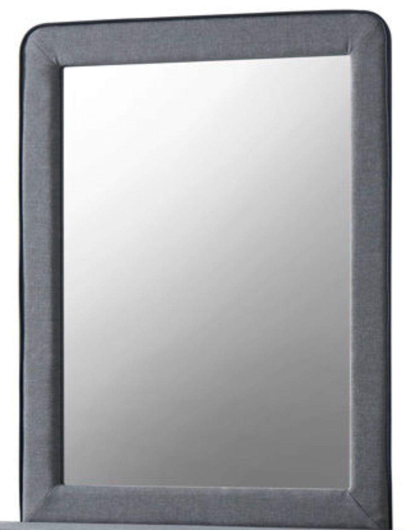 Stockholm Grey Fabric Mirror