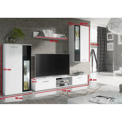 Kiawa Entertainment Unit in [White & Black]