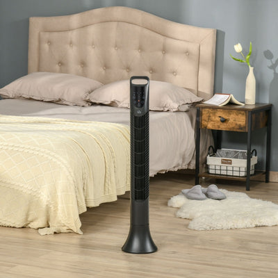 36'' Freestanding Tower Fan, Black