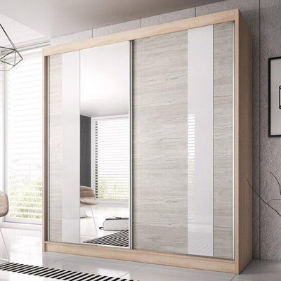 Multi 32 Sliding Door Wardrobe 183cm