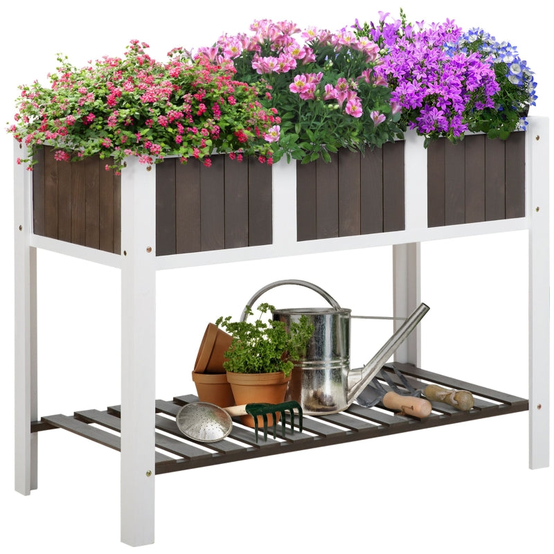 Wooden Raised Planters For Garden