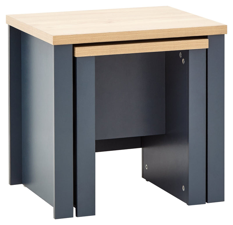 Lancaster Nesting Tables Slate Blue