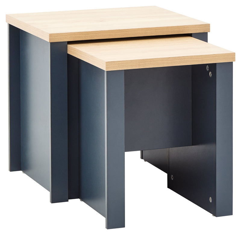 Lancaster Nesting Tables Slate Blue