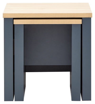 Lancaster Nesting Tables Slate Blue