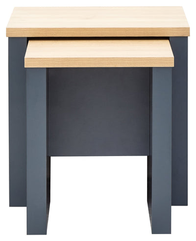 Lancaster Nesting Tables Slate Blue