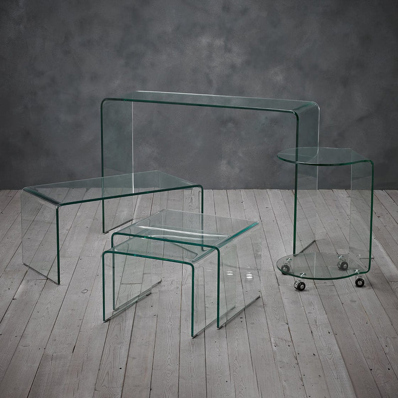Azurro Nest Of 2 Tables Glass