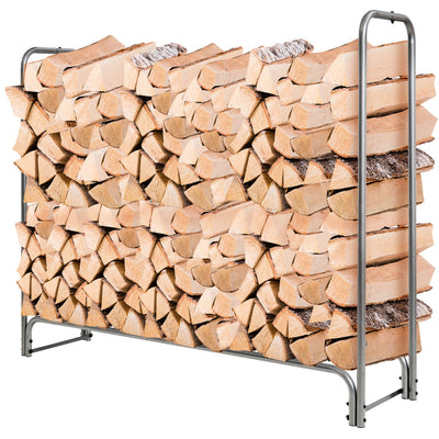 Firewood Storage Log Rack with Waterproof PVC-153 cm