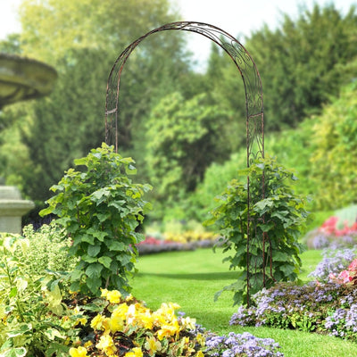 Metal Decorative Garden Rose Arch Arbour Trellis