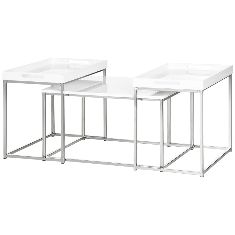 Nest Of Tables Set 3, White