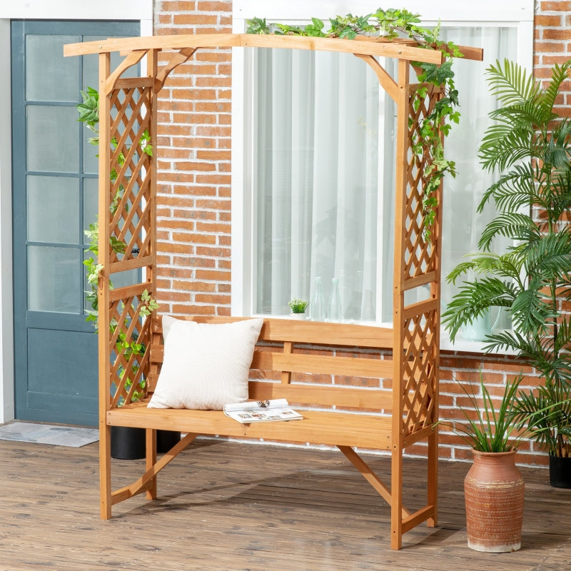 Patio Garden Bench- Natural