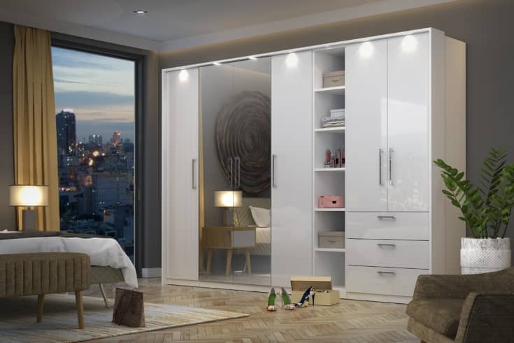 Optima 17 - Hinged Door Wardrobe