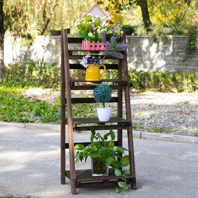 4-Tier Foldable Plant Stand