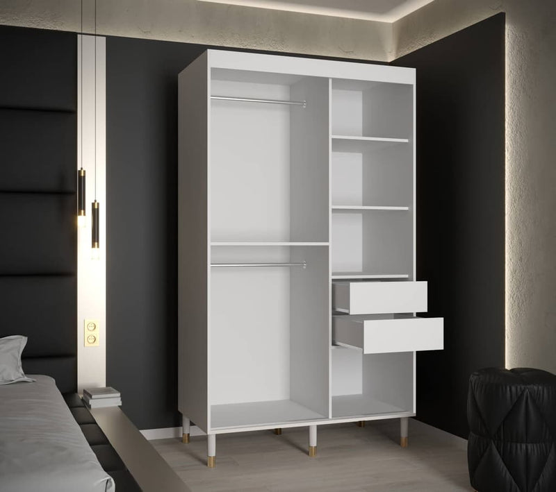 Monaco I Sliding Door Wardrobe 120cm