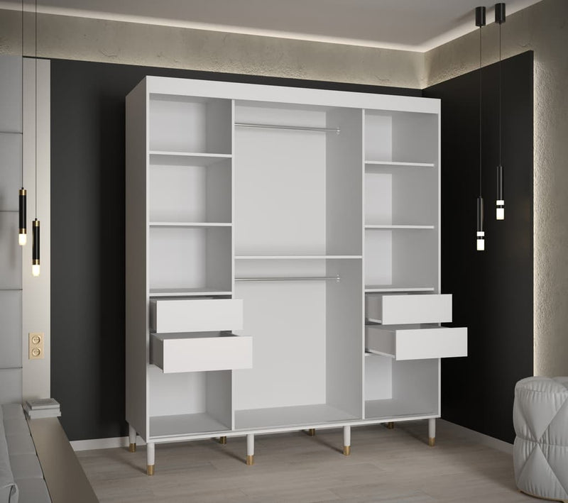 Monaco Sliding Door Wardrobe 180cm