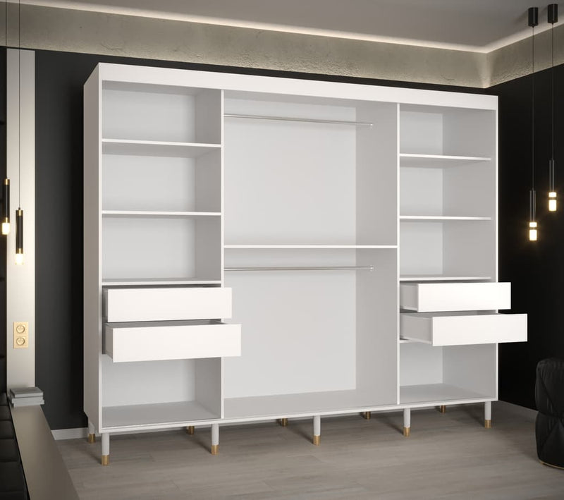 Bergen Sliding Door Wardrobe 250cm