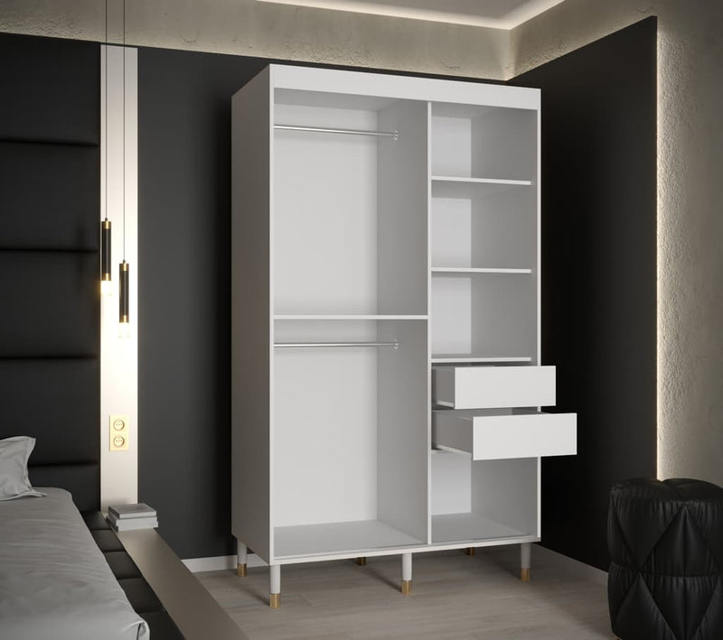 Mora II Sliding Door Wardrobe 120cm