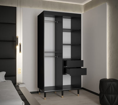 Bergen Sliding Door Wardrobe 100cm