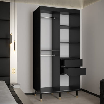 Avesta I Sliding Door Wardrobe 100cm