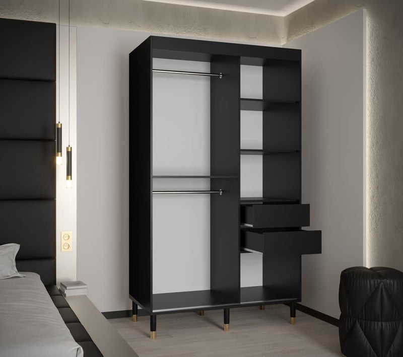 Mora II Sliding Door Wardrobe 120cm