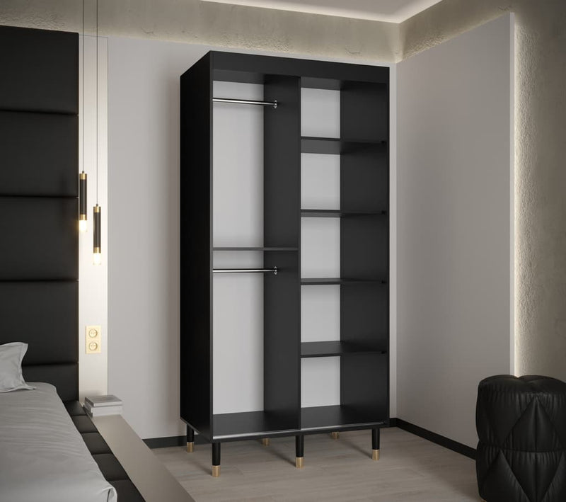 Bergen I Sliding Door Wardrobe 100cm