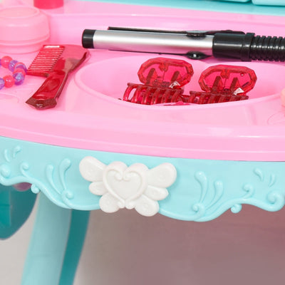 Children's Princess Dressing Table And Stool