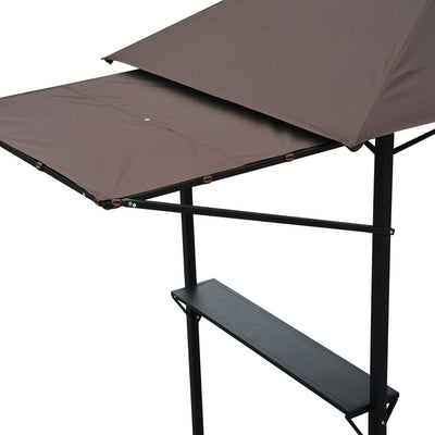 Outsunny 250L x 150W cm Waterproof Canopy Awing-Coffee