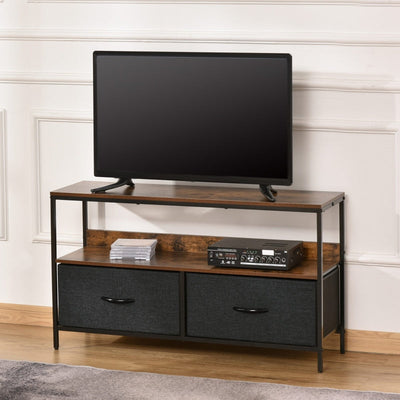 TV Cabinet For 47-inch TVs Rustic Brown