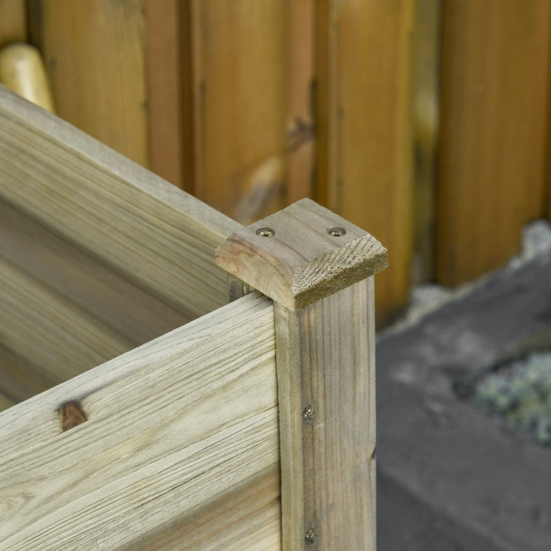 Raised Garden Bed With Legs And Storage