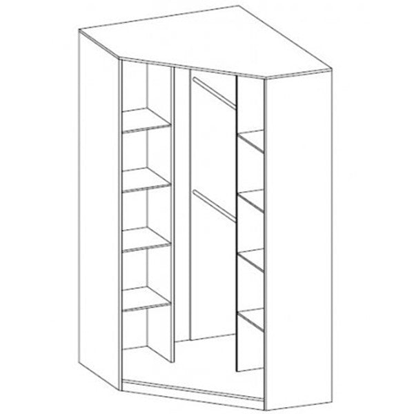 Cartelli Corner Wardrobe