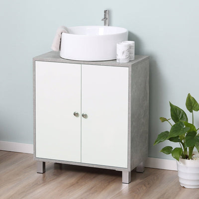 Under Sink Cabinet, Grey