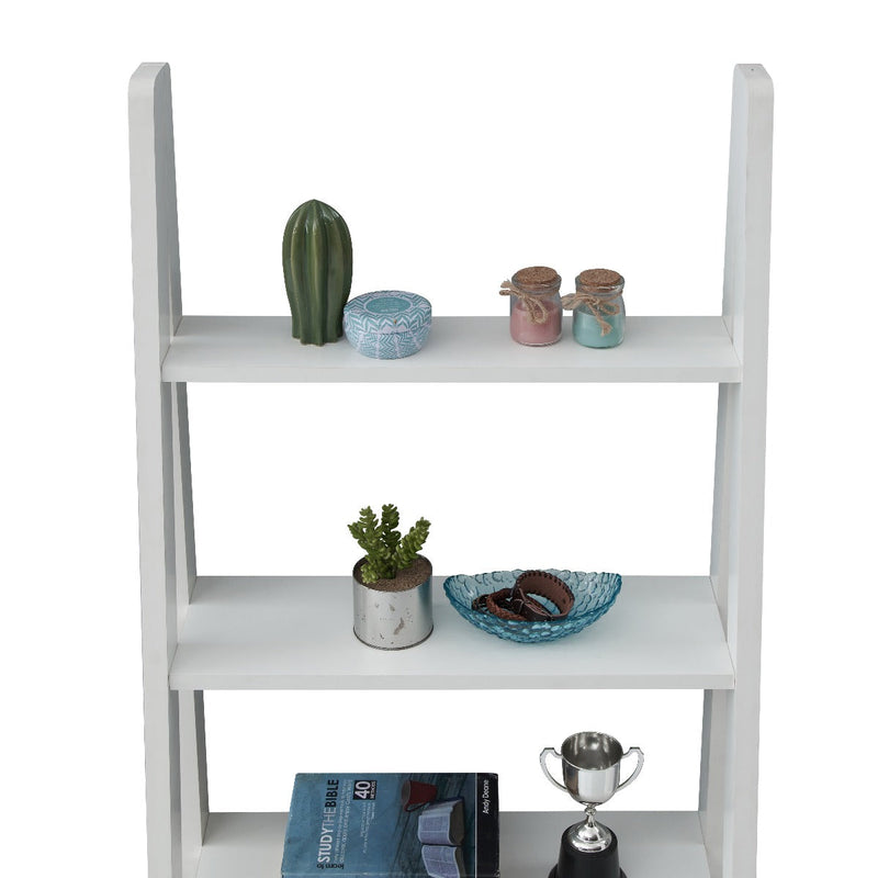 Riva Ladder Bookcase in White