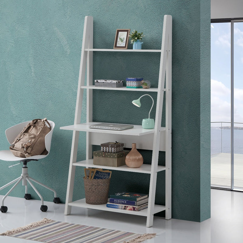 Riva Ladder Desk in White