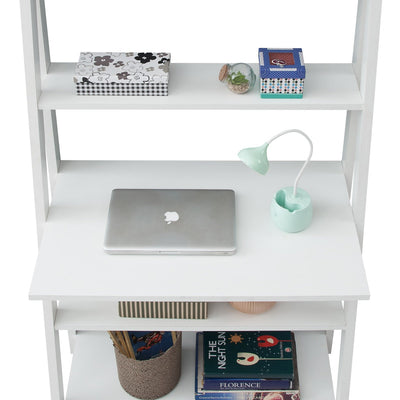 Riva Ladder Desk in White