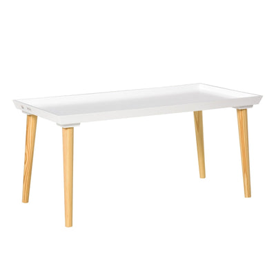 Tray Top Coffee Table , White